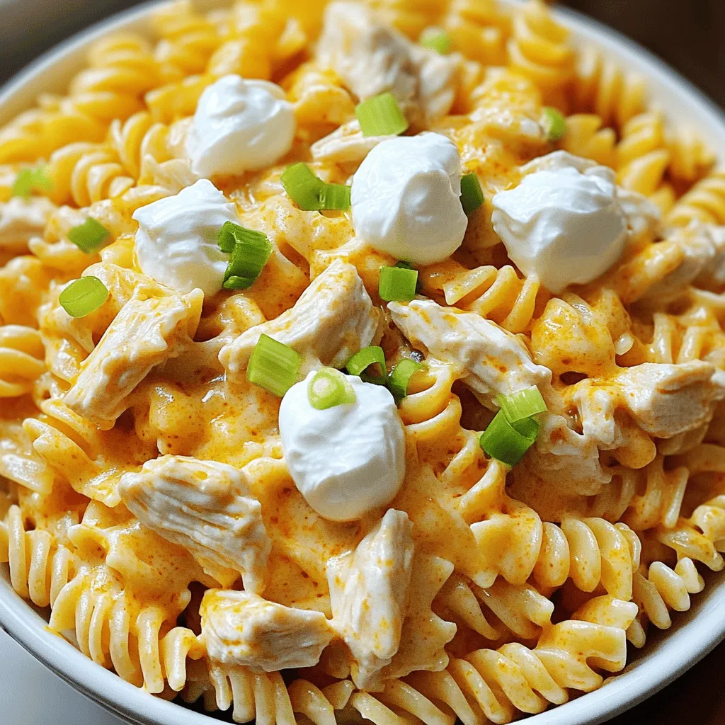 Creamy Buffalo Chicken Pasta Flavorful Dinner Idea