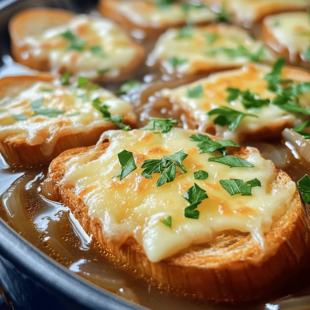 Classic French Onion Soup Rich and Comforting Delight