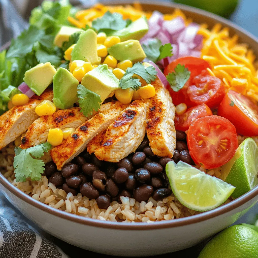 Delicious Chicken Burrito Bowl Easy Recipe Ideas