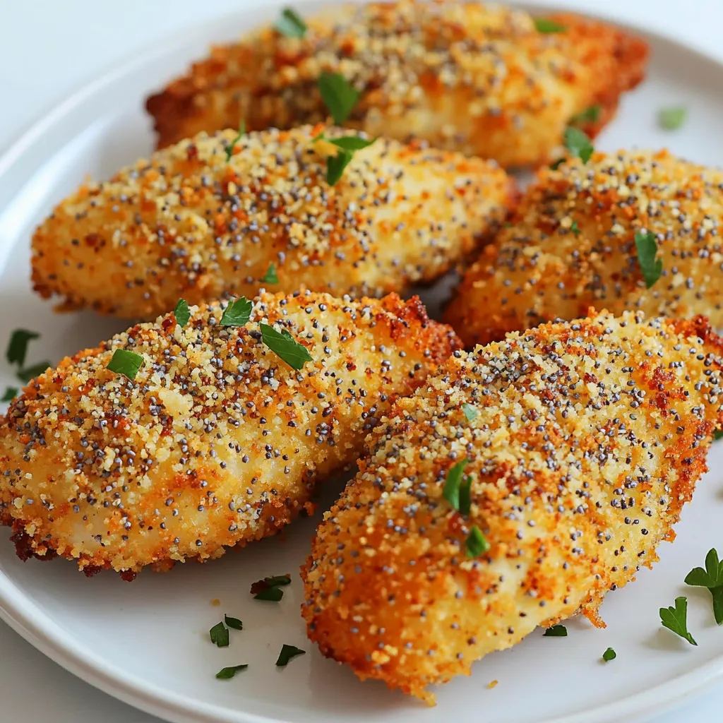 Air Fryer Everything Bagel Chicken Tenders Delight