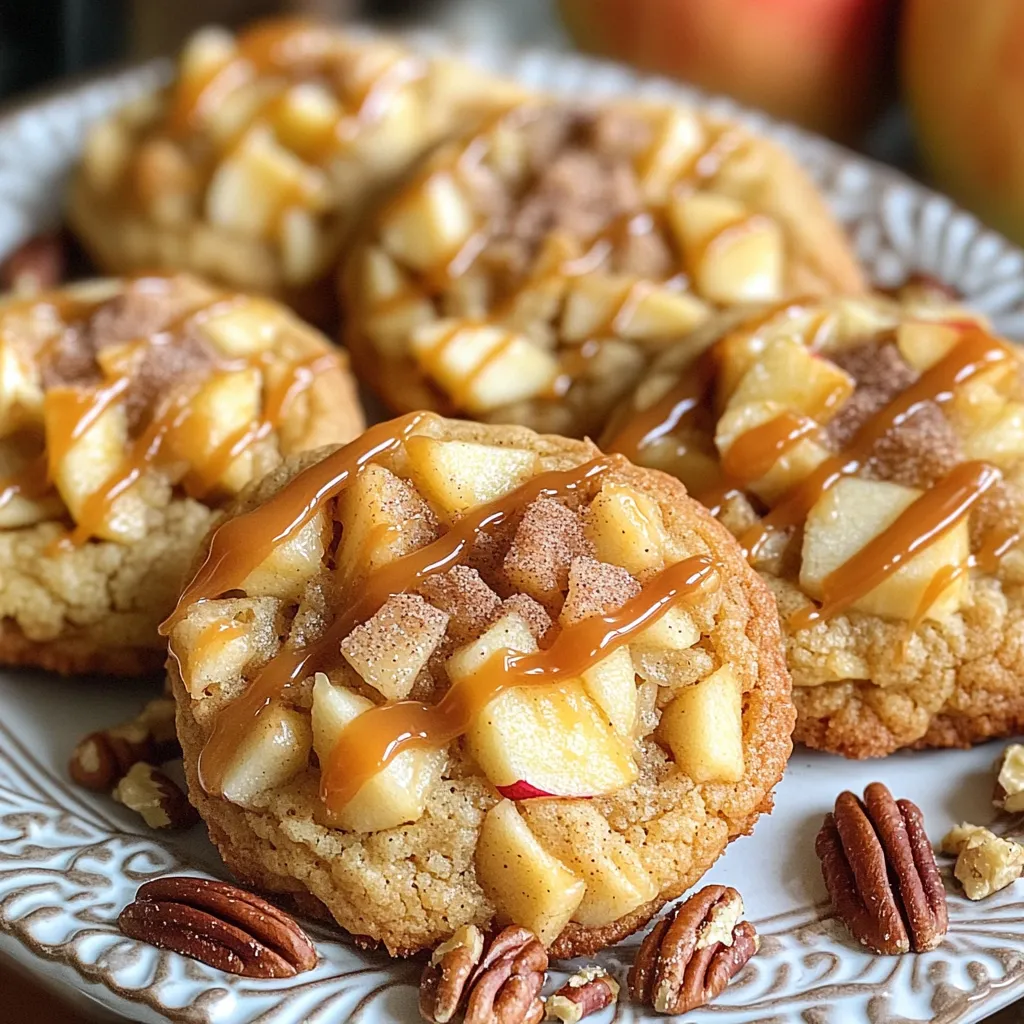 Caramel Apple Pie Cookies Irresistible Treat Recipe