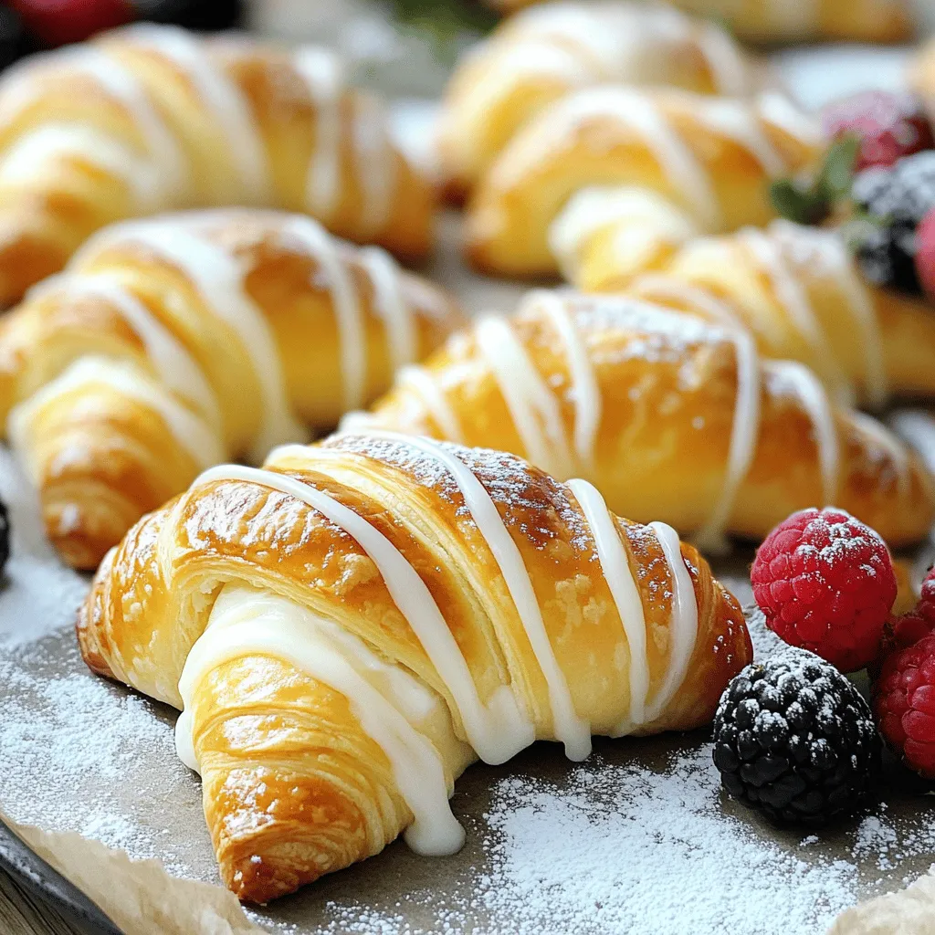 Crescent Cheese Danishes Delightful and Easy Treat