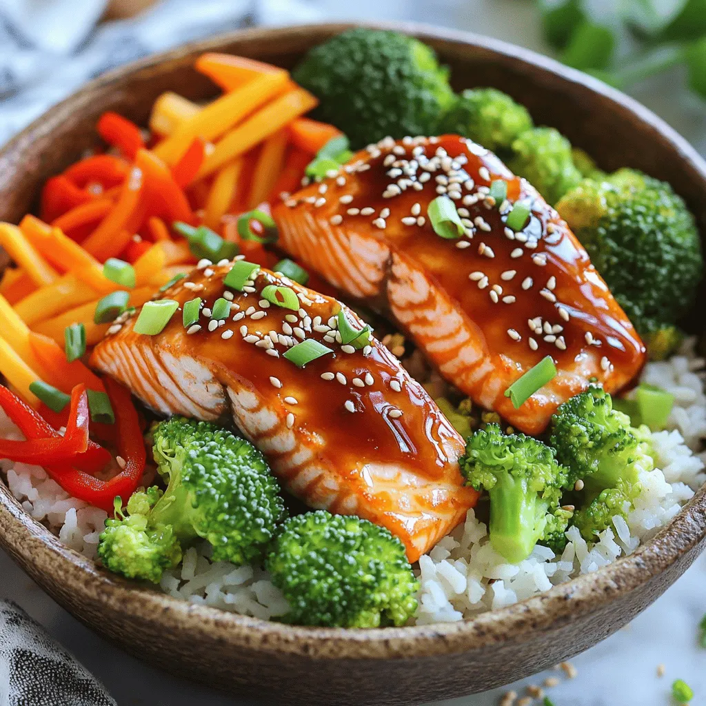 Teriyaki Salmon Rice Bowls Flavorful Easy Meal Recipe