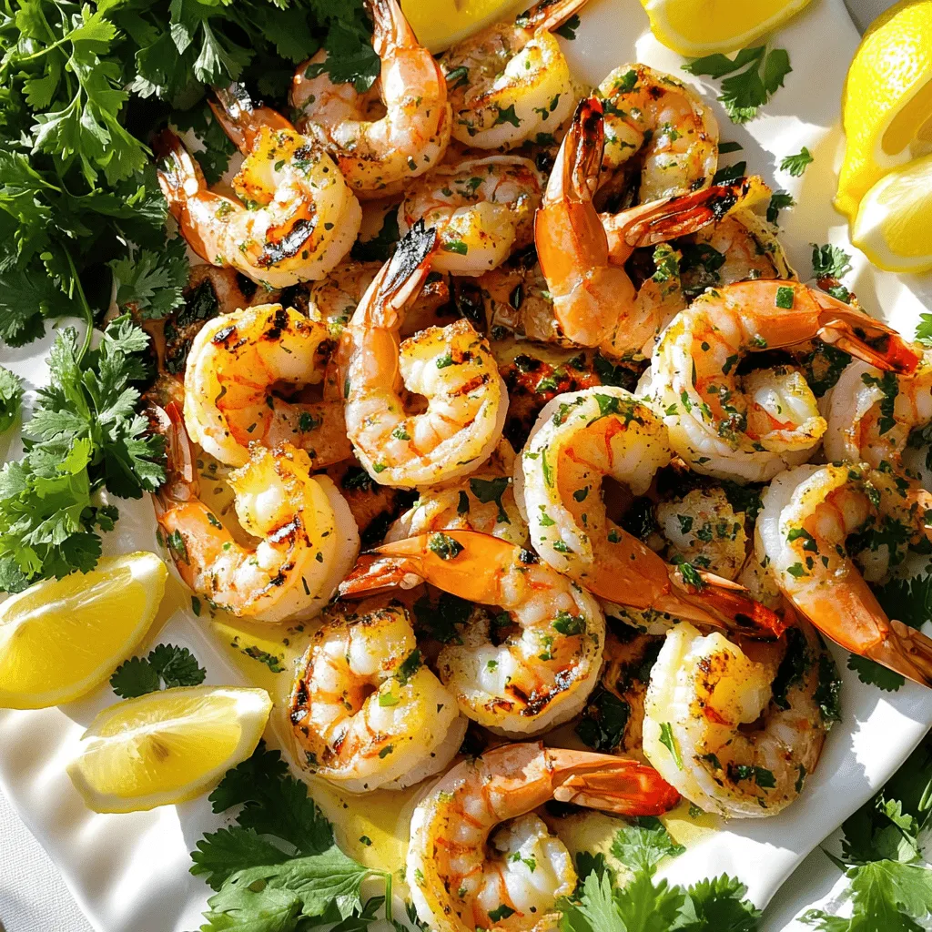 Lemon Herb Grilled Shrimp Fresh and Flavorful Delight