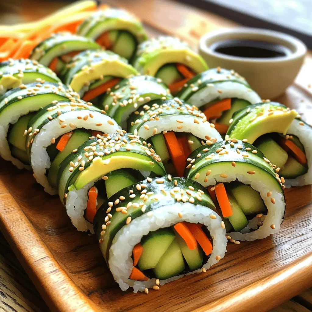 Easy Veggie Sushi Rolls Tasty and Simple Recipe