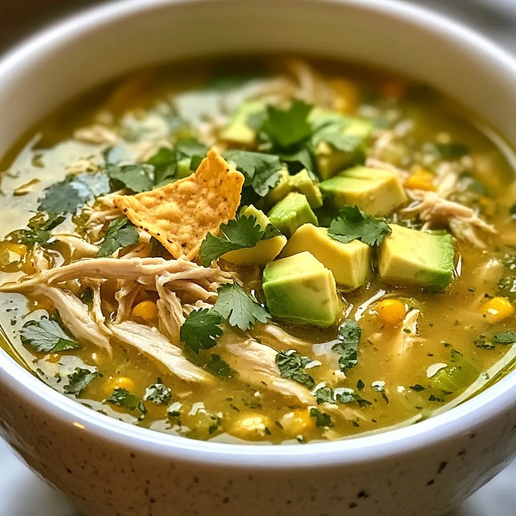 Cilantro Lime Chicken Soup Flavorful and Easy Meal
