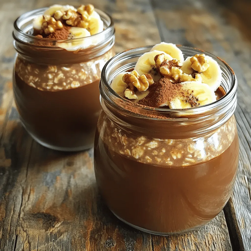High-Protein Mocha Overnight Oats Quick and Easy Recipe