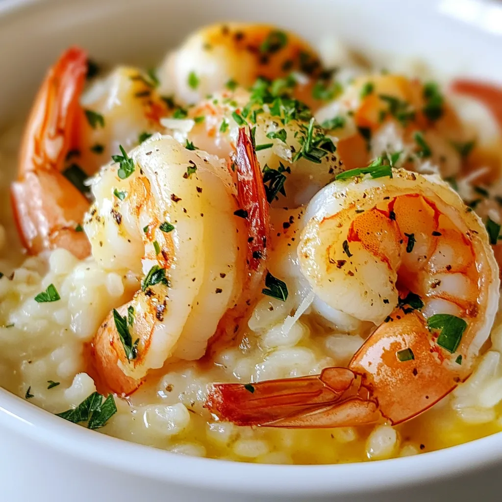 Creamy Garlic Shrimp Risotto Comforting Family Meal