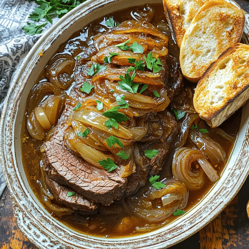 Savory French Onion Pot Roast Flavorful Family Meal