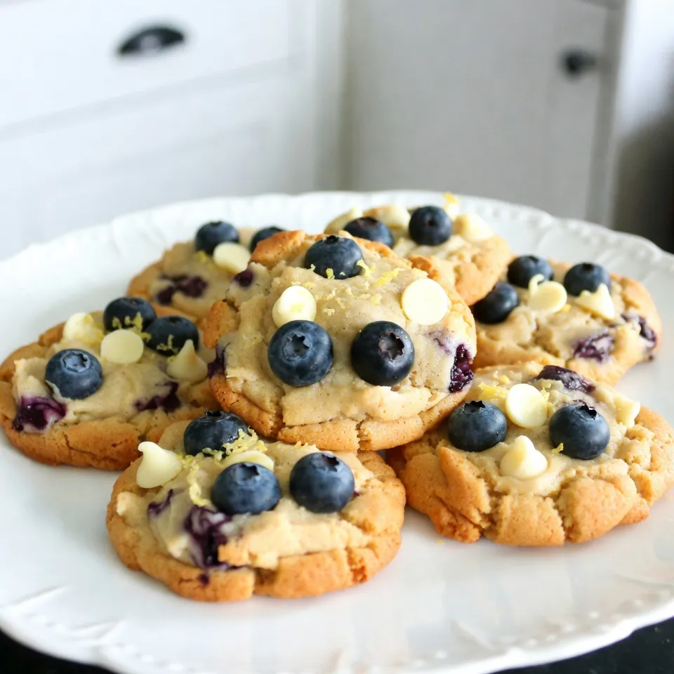 Lemon Blueberry Cheesecake Cookies Fresh and Tasty Treat