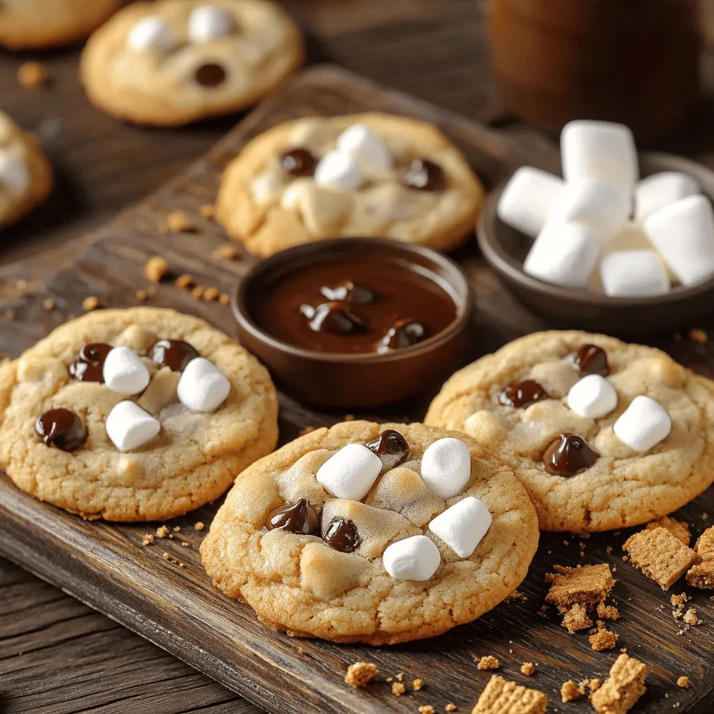 S&#8217;mores Cookies Delightful and Chewy Treat Recipe