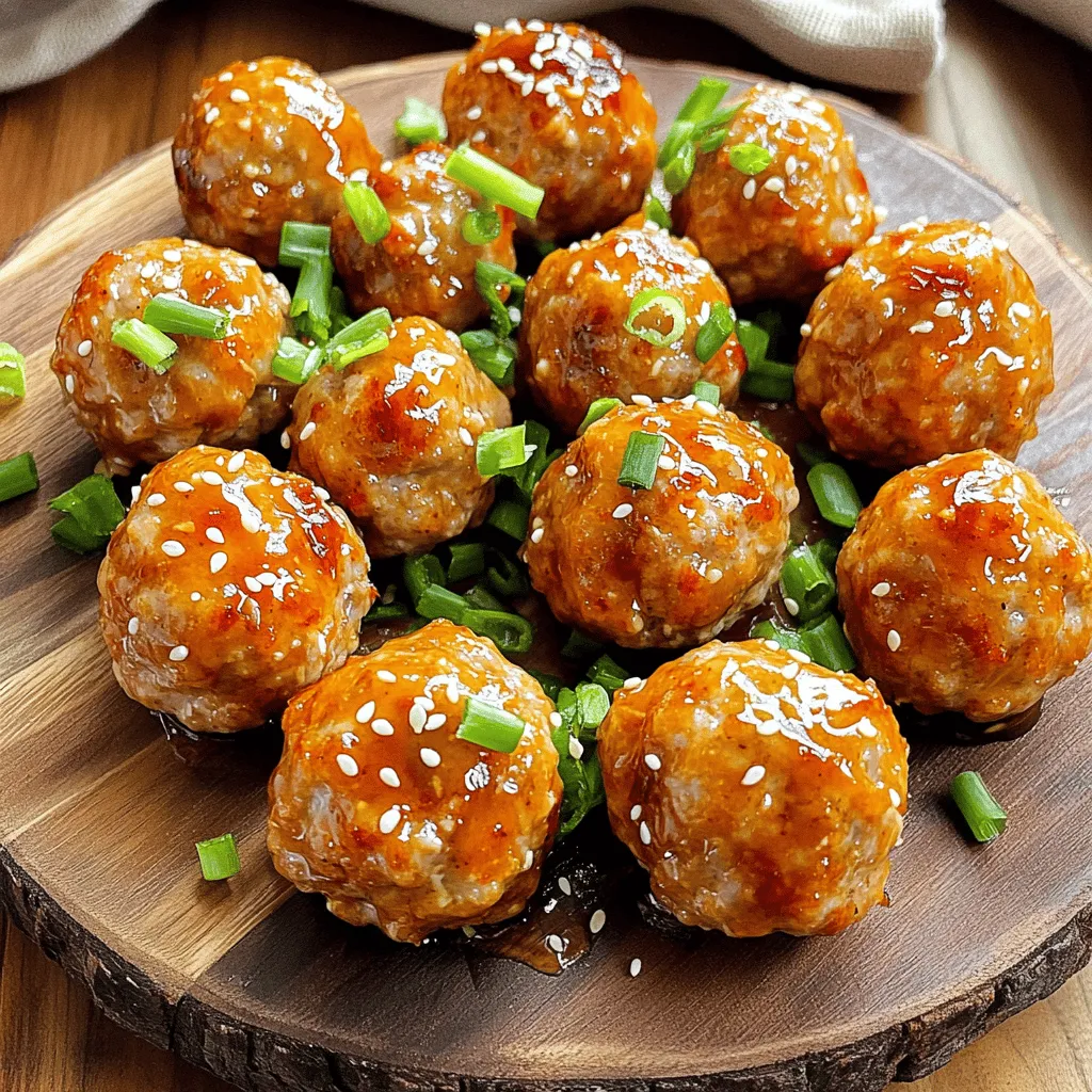 Honey Sriracha Turkey Meatballs Flavorful and Easy Recipe