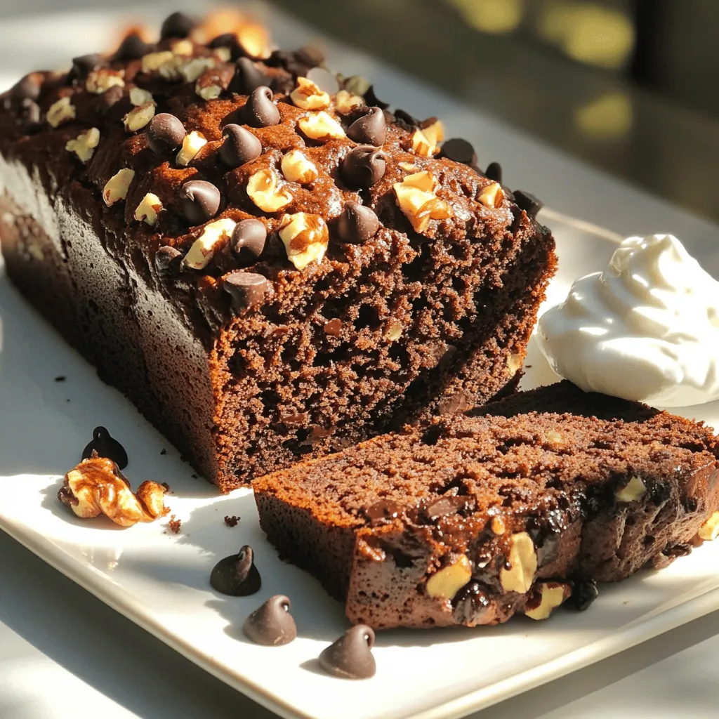 Healthy Chocolate Banana Bread Simple and Tasty Recipe