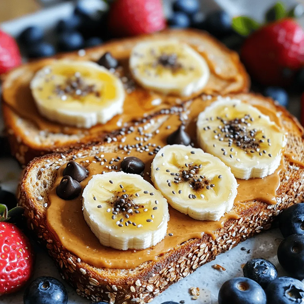 Peanut Butter Toast Nutritious and Simple Recipe