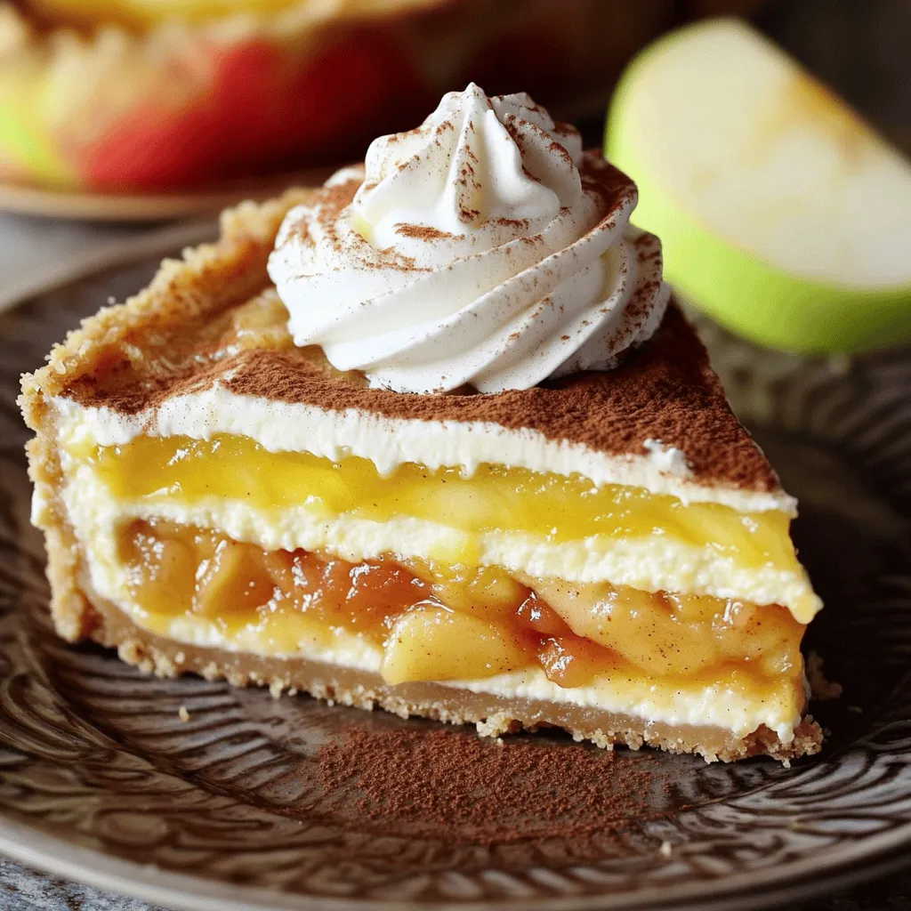 Apple Pie Stuffed Cheesecake Decadent Dessert Recipe