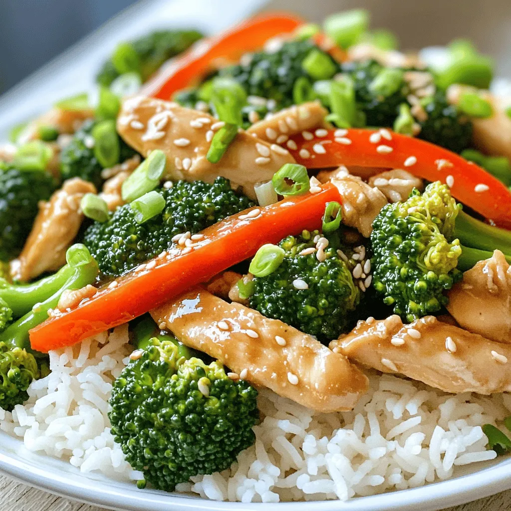 Chinese Chicken &#038; Broccoli Stir-Fry Flavor Boost Meal