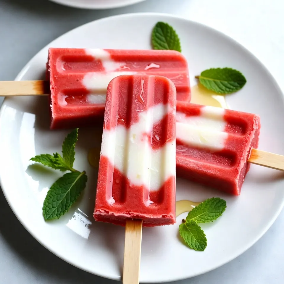 Strawberry Coconut Popsicles Fresh and Simple Recipe