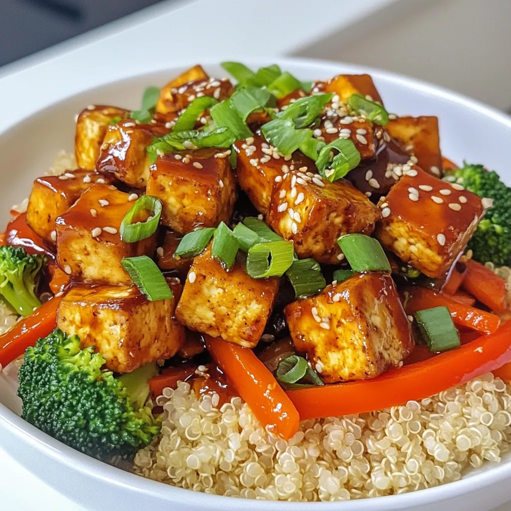 Teriyaki Tofu Stir Fry Tasty and Simple Recipe