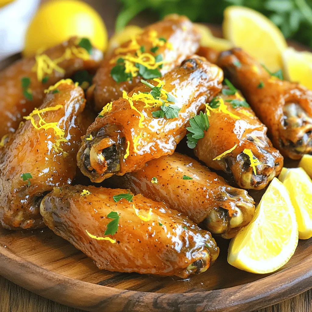 Crispy Lemon Pepper Wings Easy and Flavorful Recipe