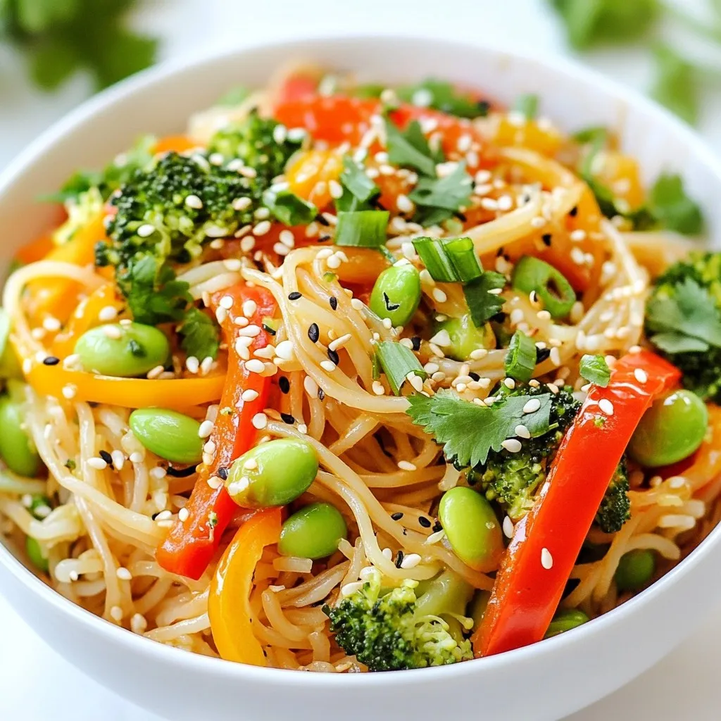 Spicy Sriracha Noodle Bowl Quick and Tasty Meal