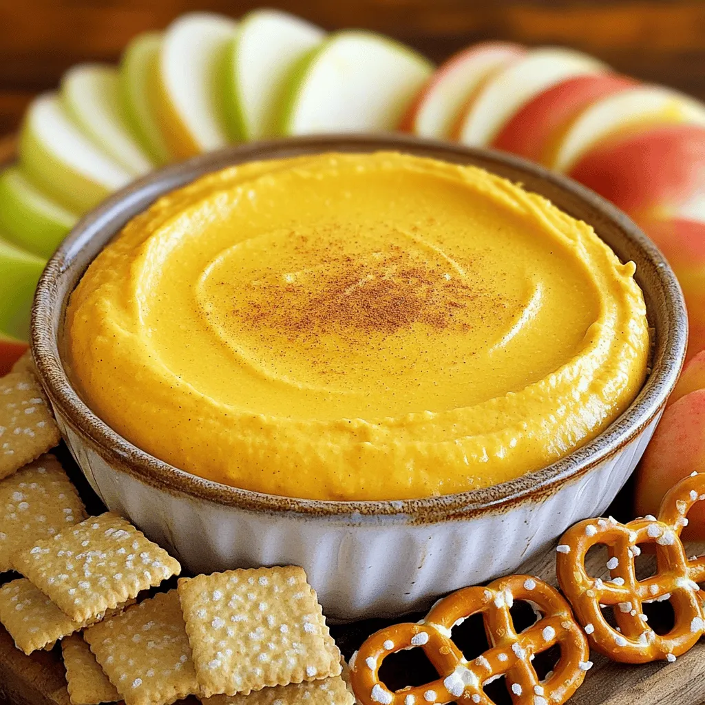 Pumpkin Cheesecake Dip Creamy Delightful Treat