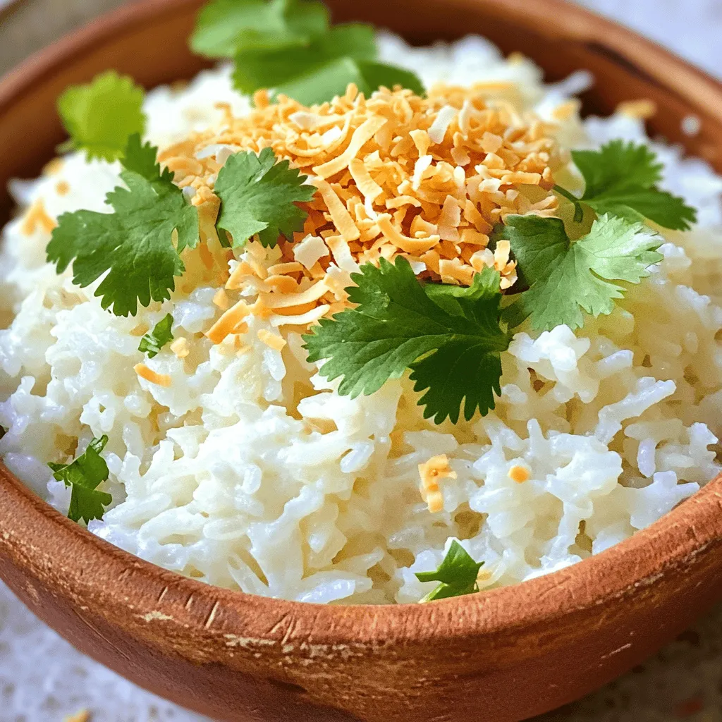 80. Creamy Coconut Rice Rich and Flavorful Delight