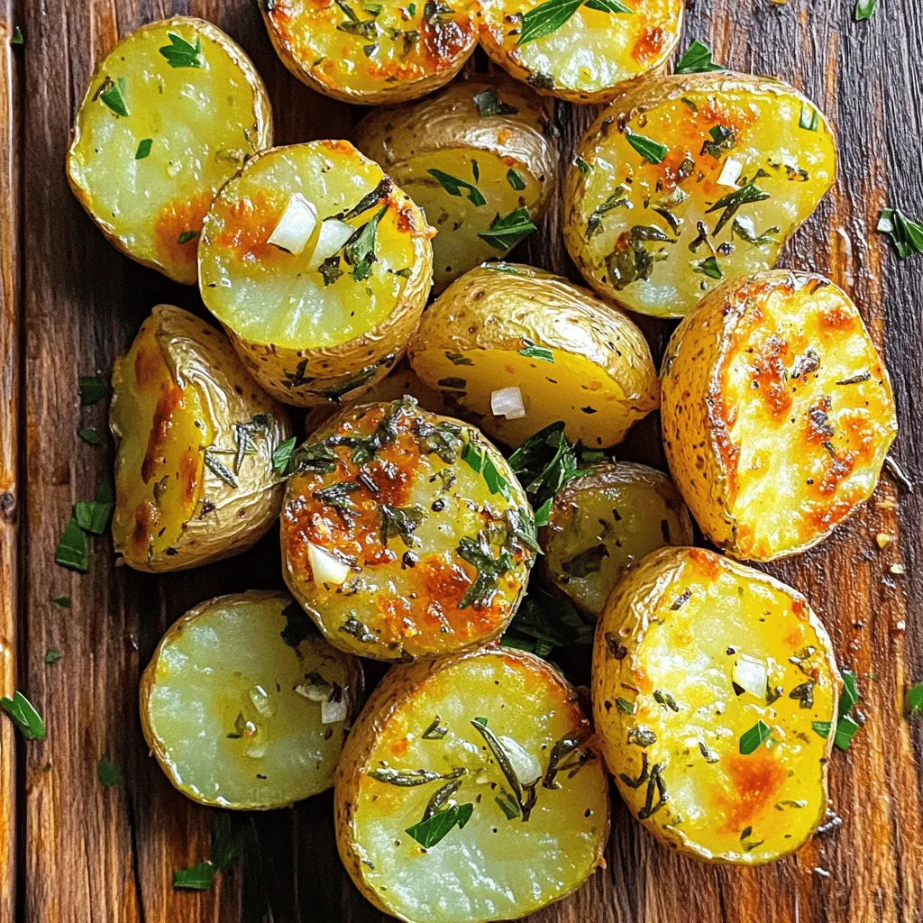 Garlic Herb Roasted Potatoes Perfect for Any Meal