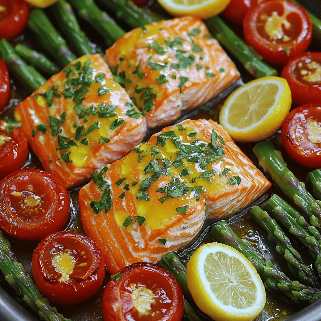 One-Pan Lemon Herb Salmon Easy and Flavorful Meal