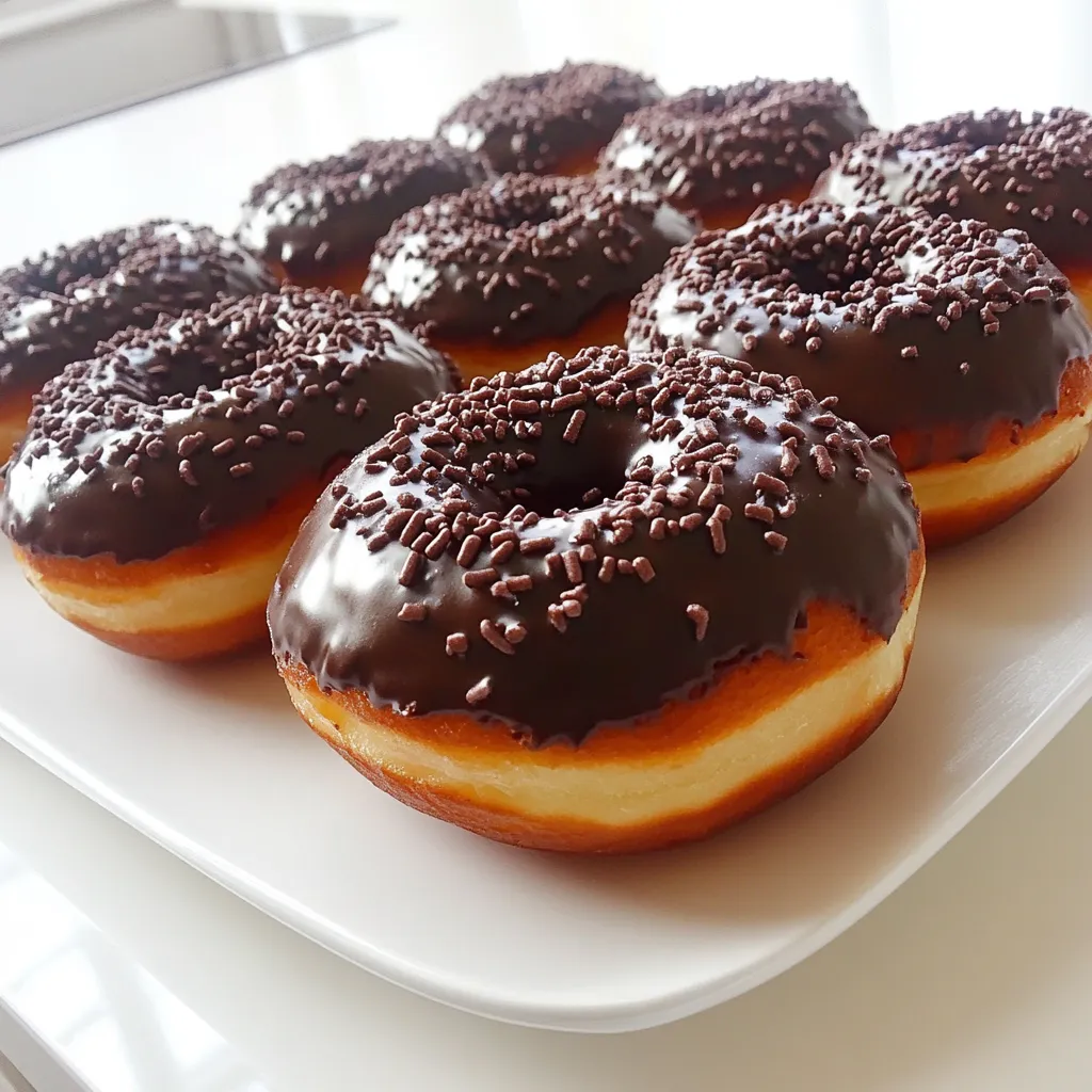 Double Chocolate Donuts Bakery Style Irresistible Treat