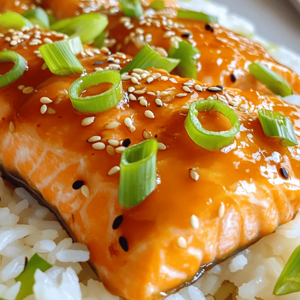 Honey Sriracha Glazed Salmon Flavorful and Simple Dish