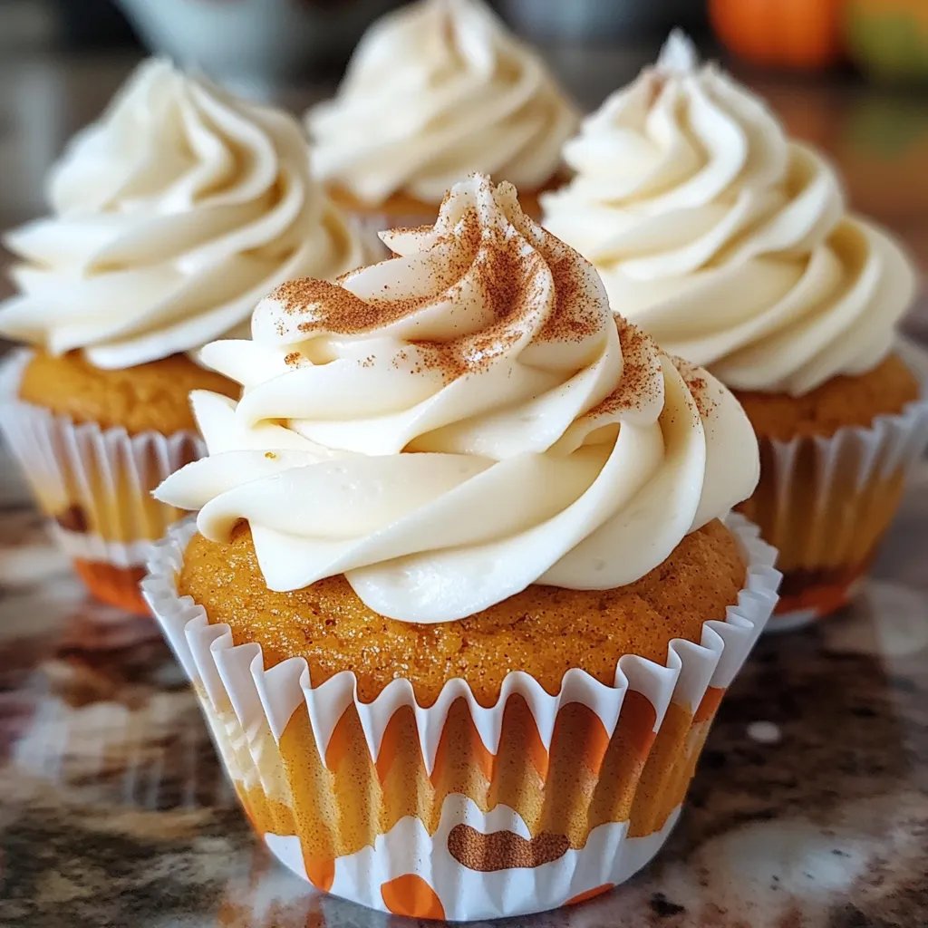 Pumpkin Spice Latte Cupcakes Delightful Fall Treat