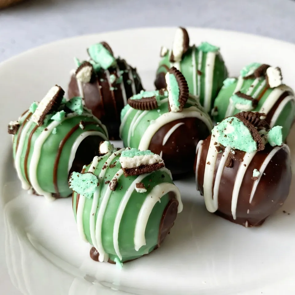 Mint Oreo Truffles Delightful No-Bake Treat Recipe