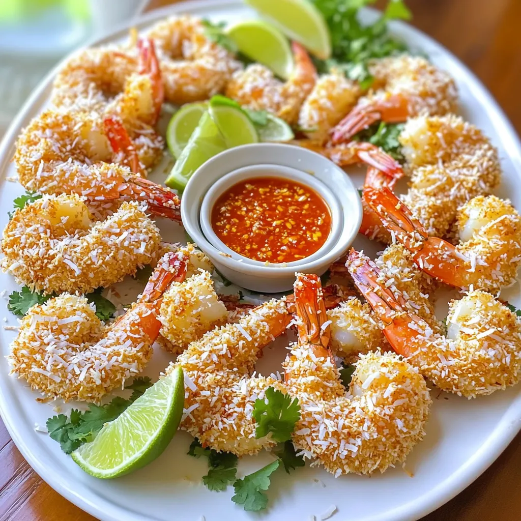 Air Fryer Crispy Coconut Shrimp Easy and Delicious Meal
