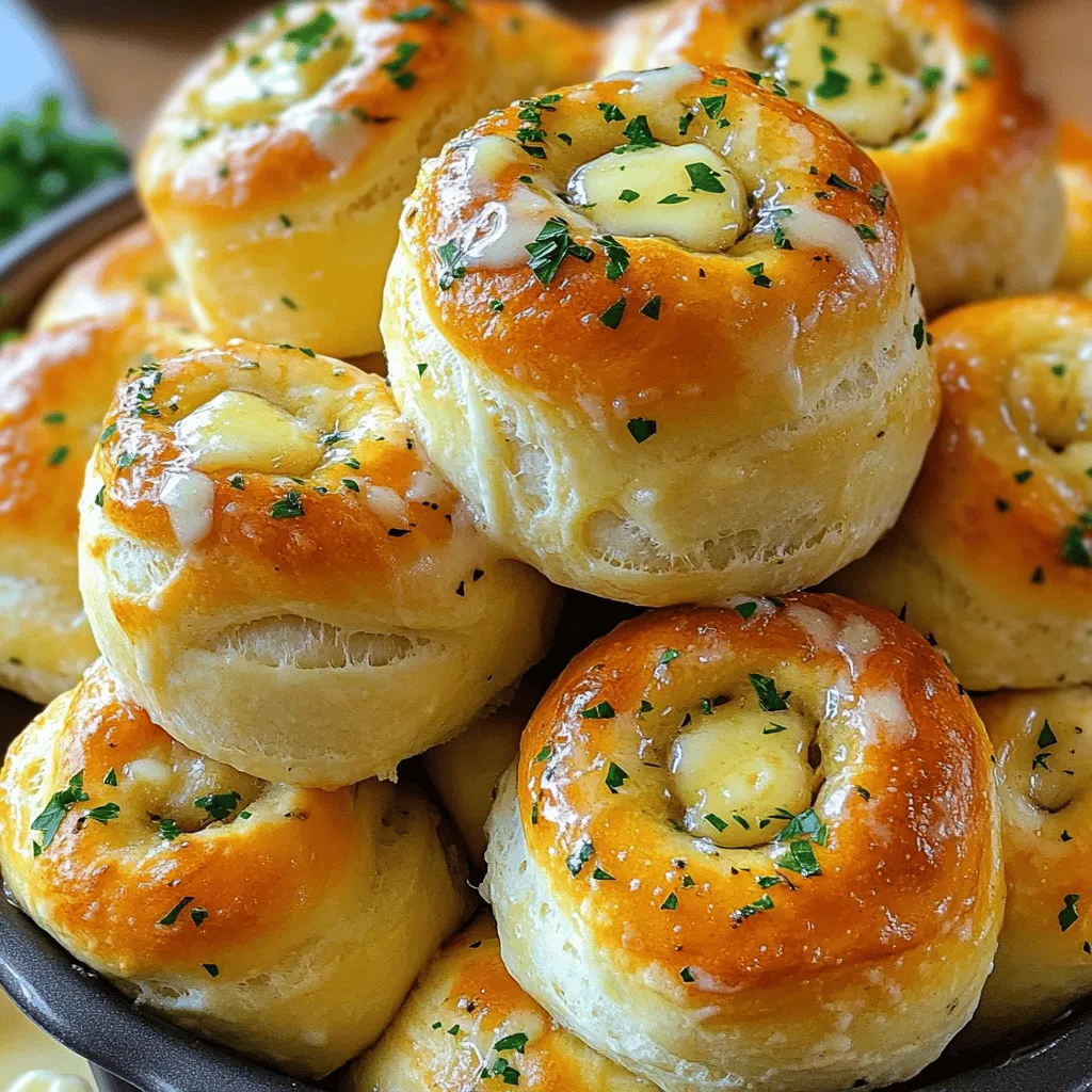 Garlic Parmesan Pull Apart Rolls Delightful and Easy