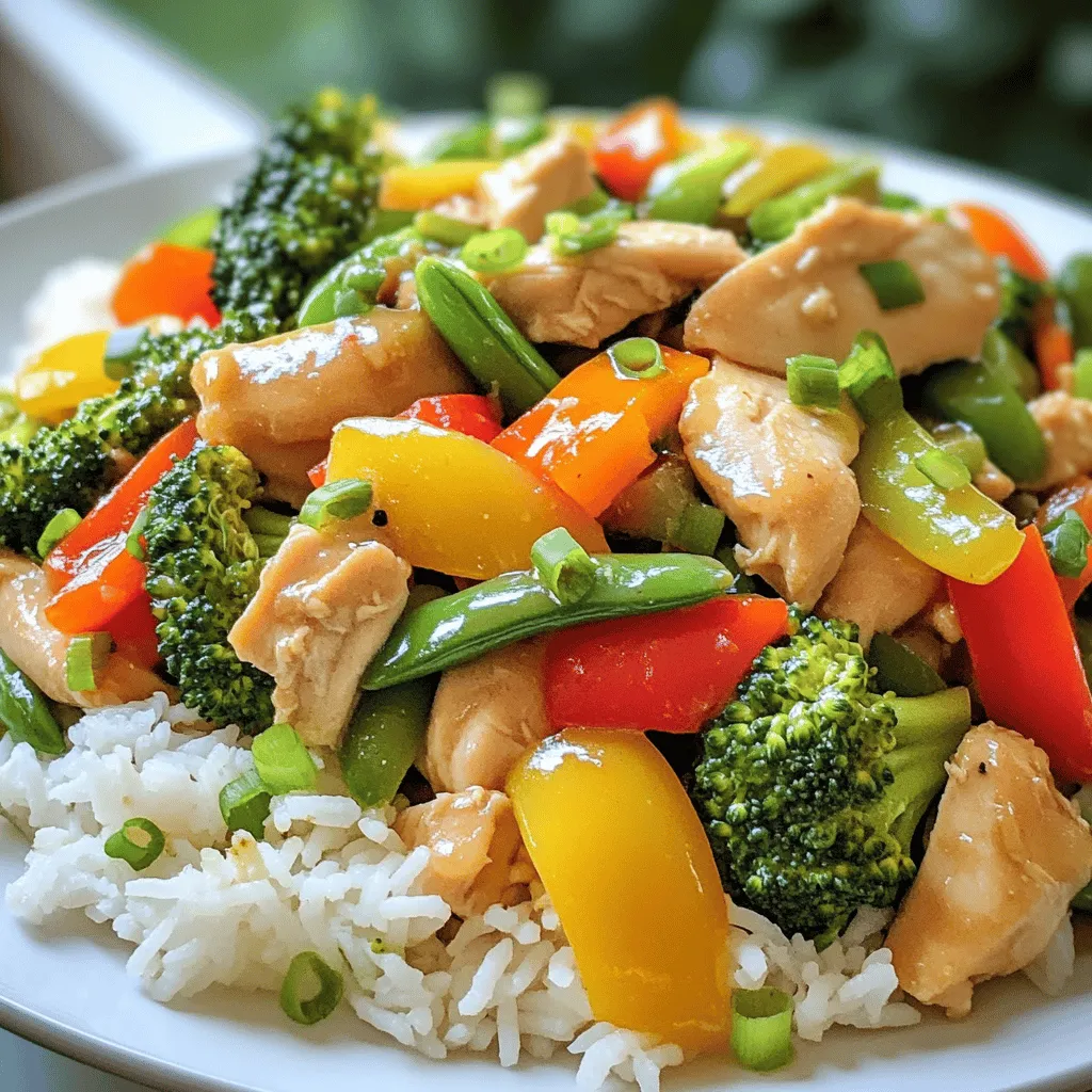 Easy Chicken Stir Fry Simple and Quick Recipe