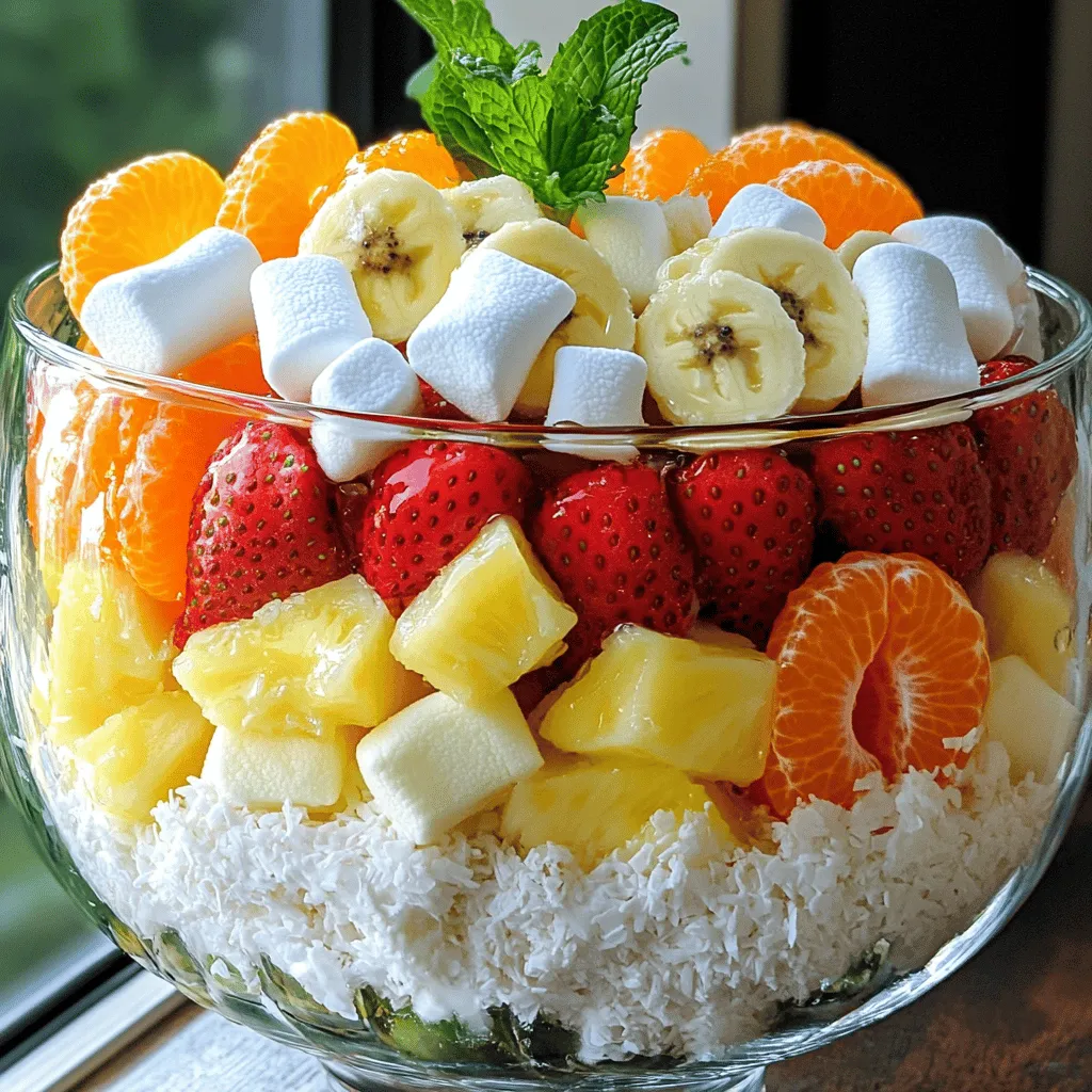 Ambrosia Salad Delightful and Easy Recipe for Everyone