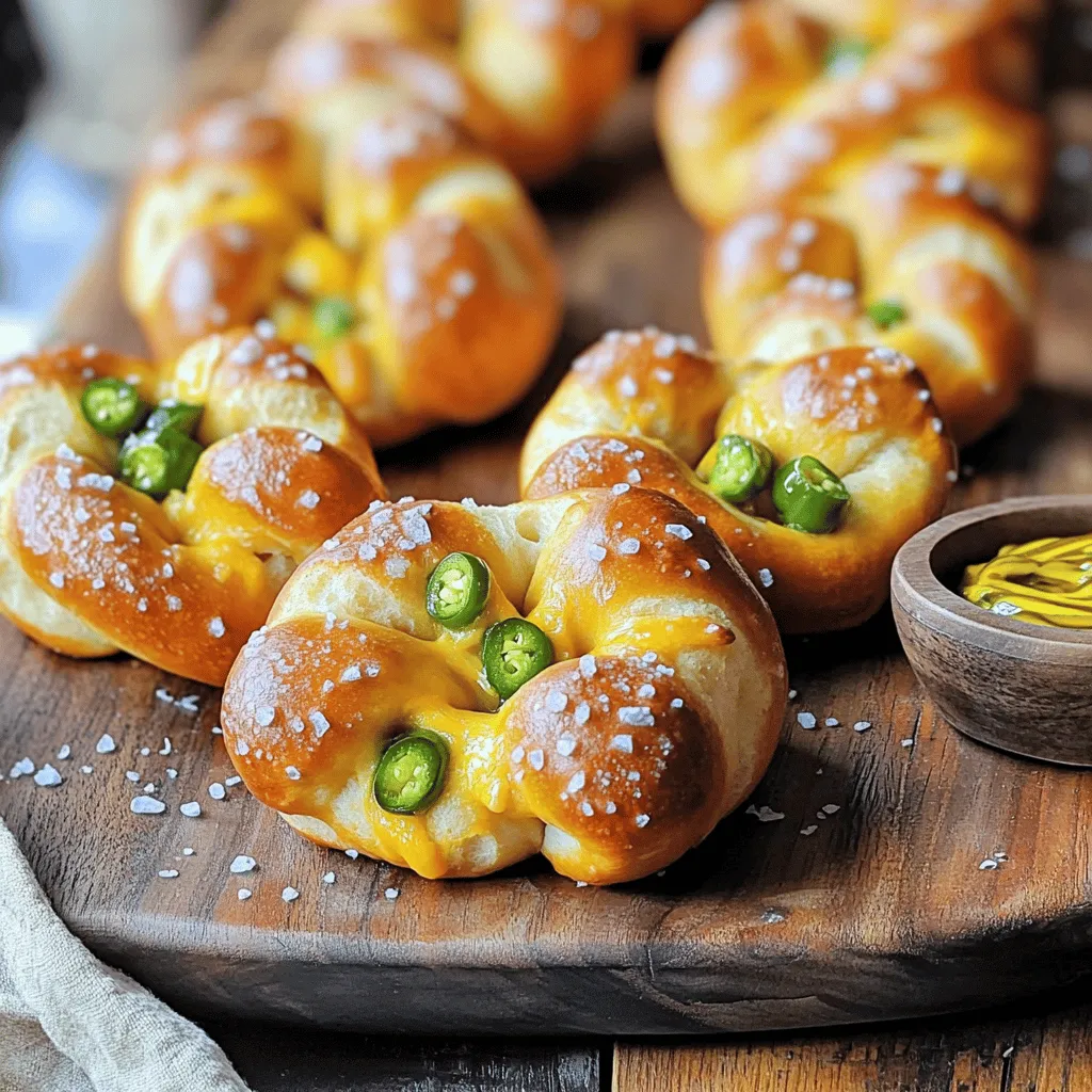 Jalapeño Cheddar Pretzel Bites Tasty and Easy Recipe