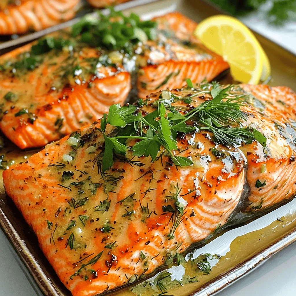 Garlic Butter Herb Salmon Flavorful and Easy Recipe
