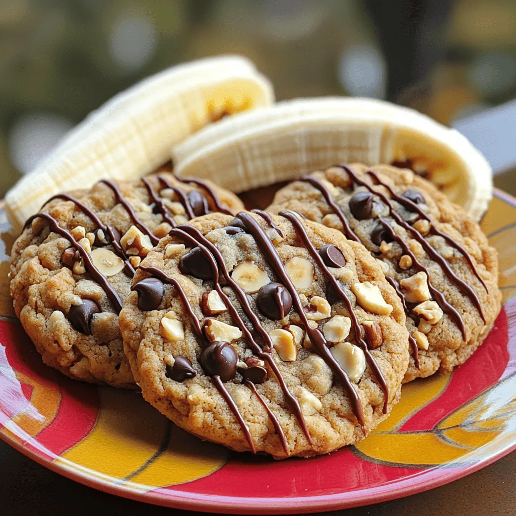 Peanut Butter Banana Breakfast Cookies Simple Snack