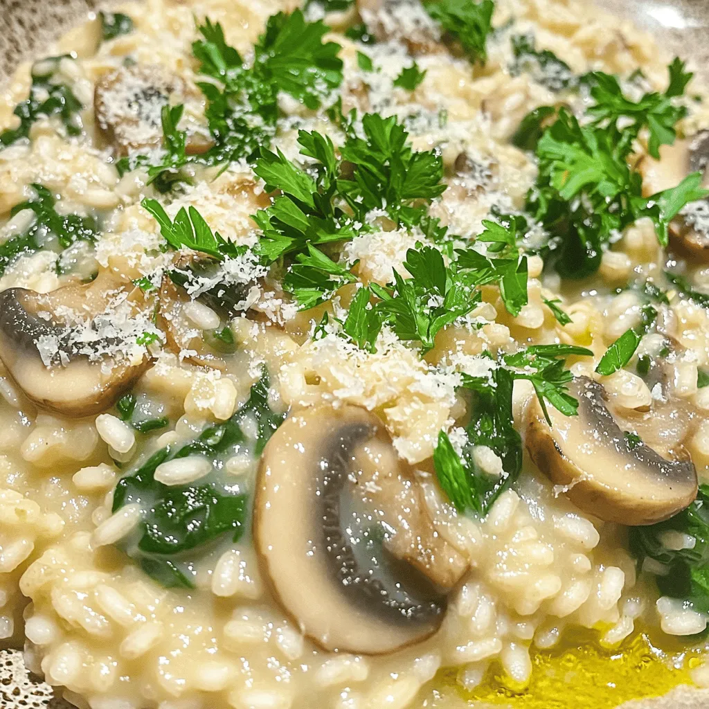 Creamy Mushroom Risotto Simple and Flavorful Dish