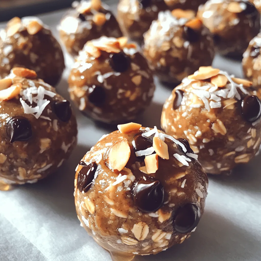 Almond Joy Energy Balls Tasty Healthy Snack Option
