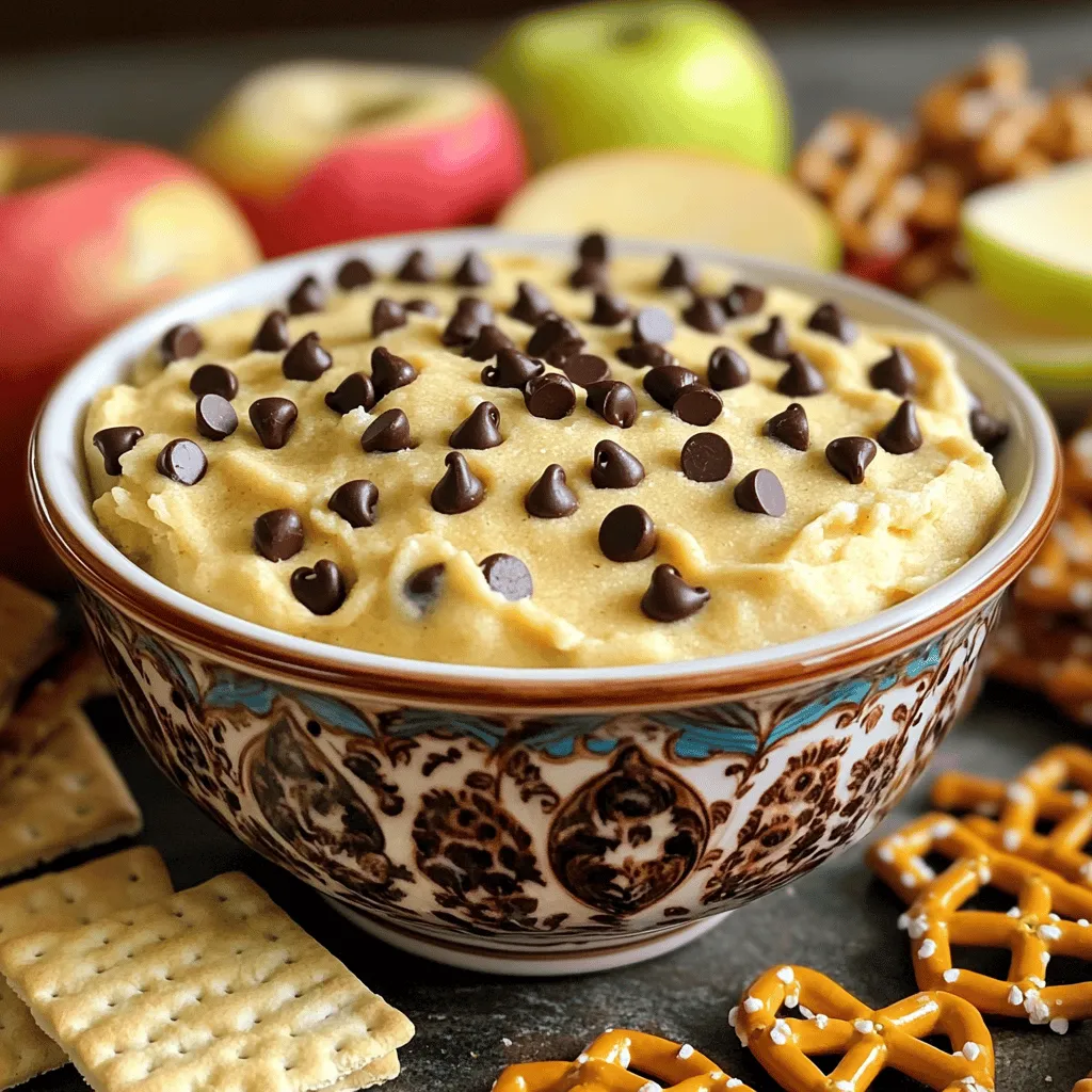 Chocolate Chip Cookie Dough Dip Irresistible Dessert Delight