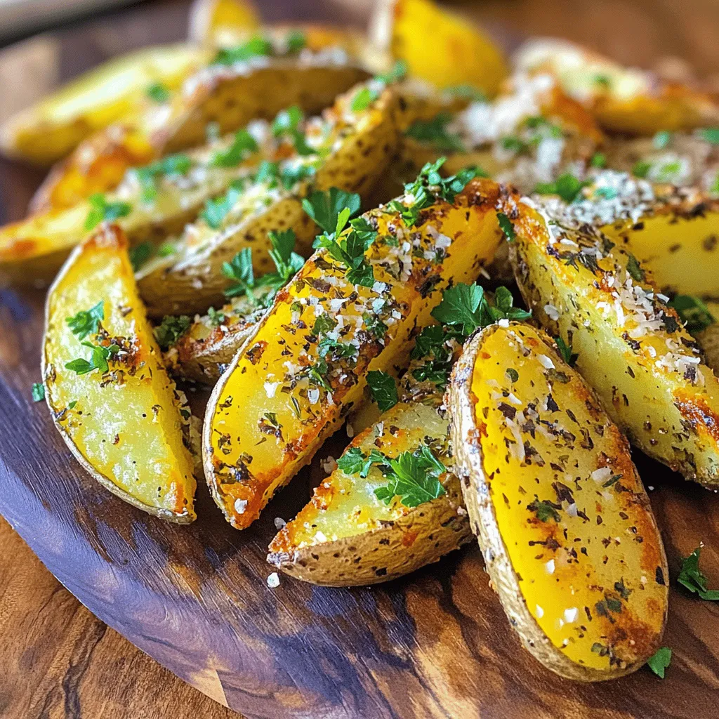Crispy Potato Wedges Simple and Flavorful Snack
