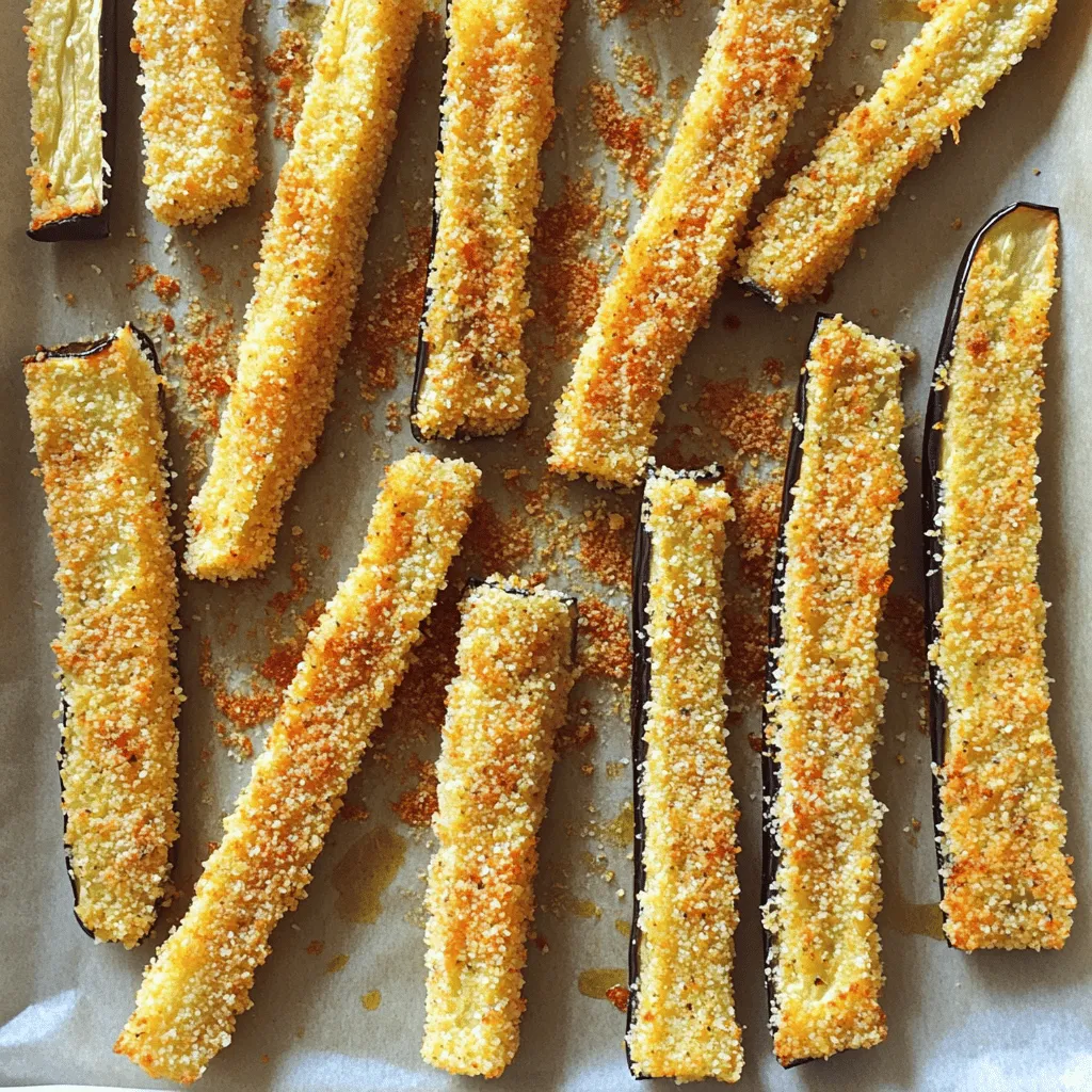 Crispy Baked Eggplant Fries Simple Healthy Snack