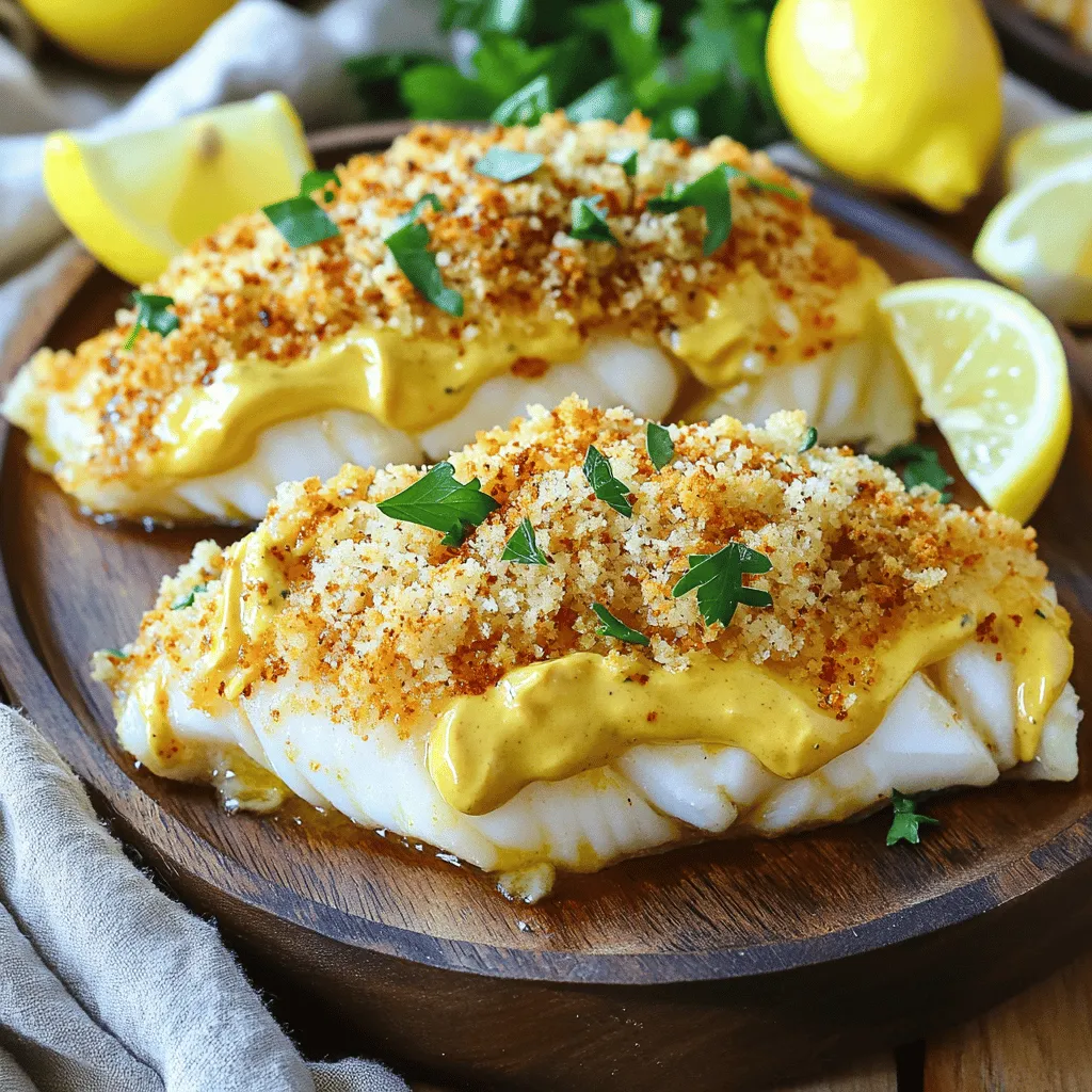 Flavorful Baked Cod with Mayo Easy Dinner Recipe