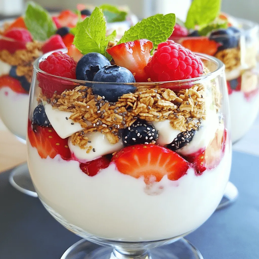 Healthy Greek Yogurt Parfaits Simple and Tasty Snack