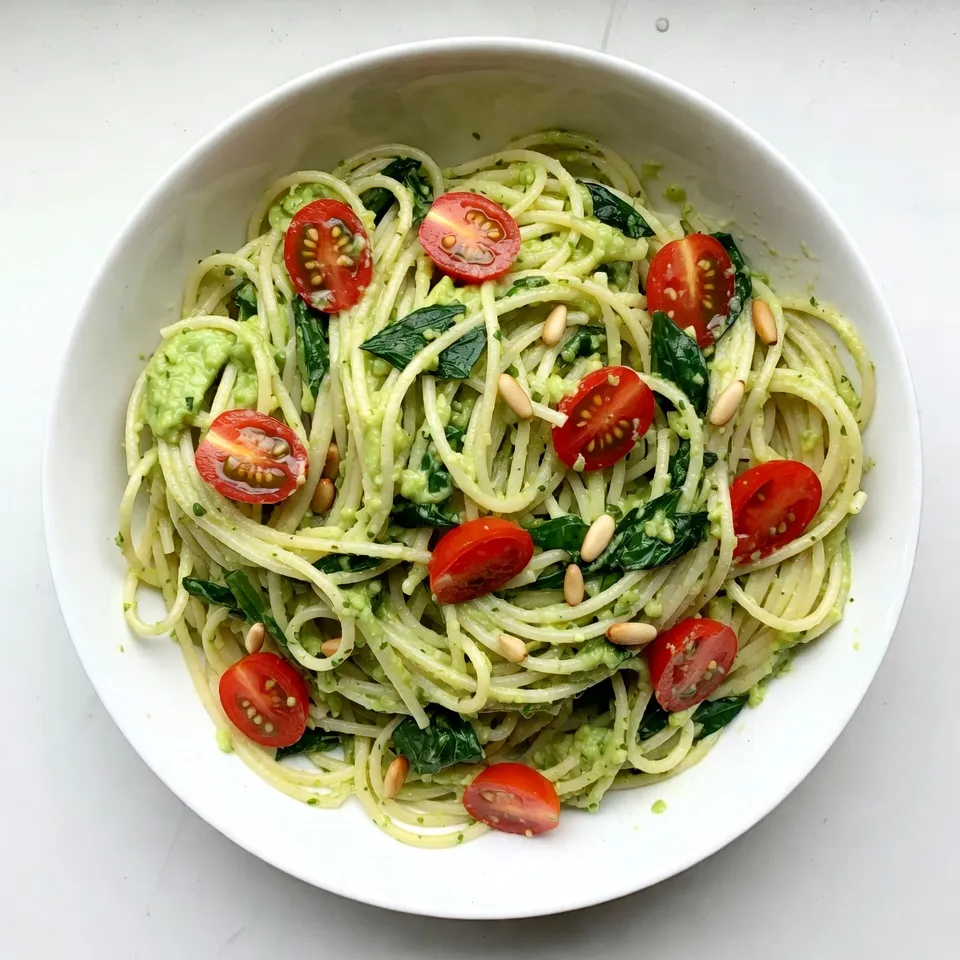 Green Goddess Avocado Pasta Rich and Creamy Dish