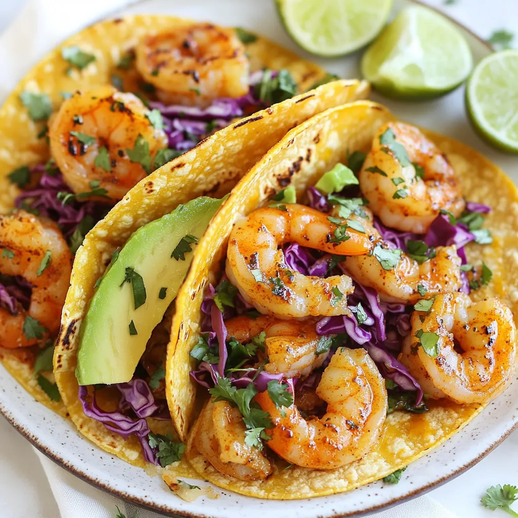 Spicy Shrimp Tacos Flavorful and Quick Weeknight Meal