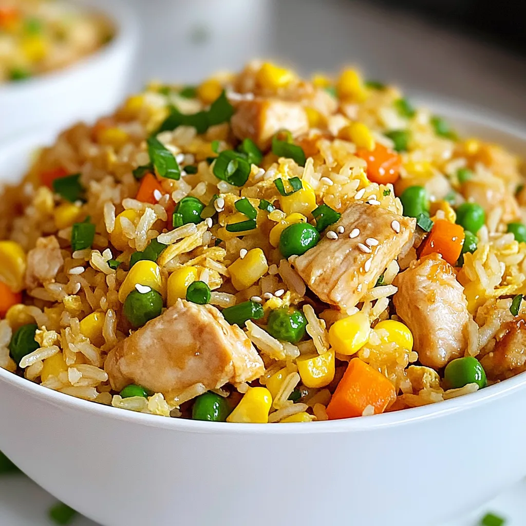 Teriyaki Chicken Fried Rice Flavorful Quick Meal