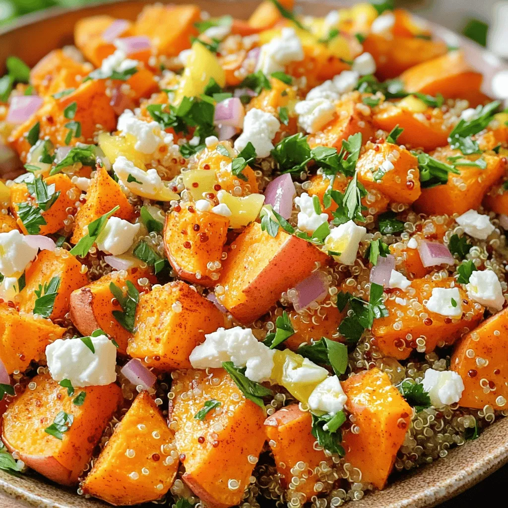 Roasted Sweet Potato Salad Flavorful and Nutritious Dish